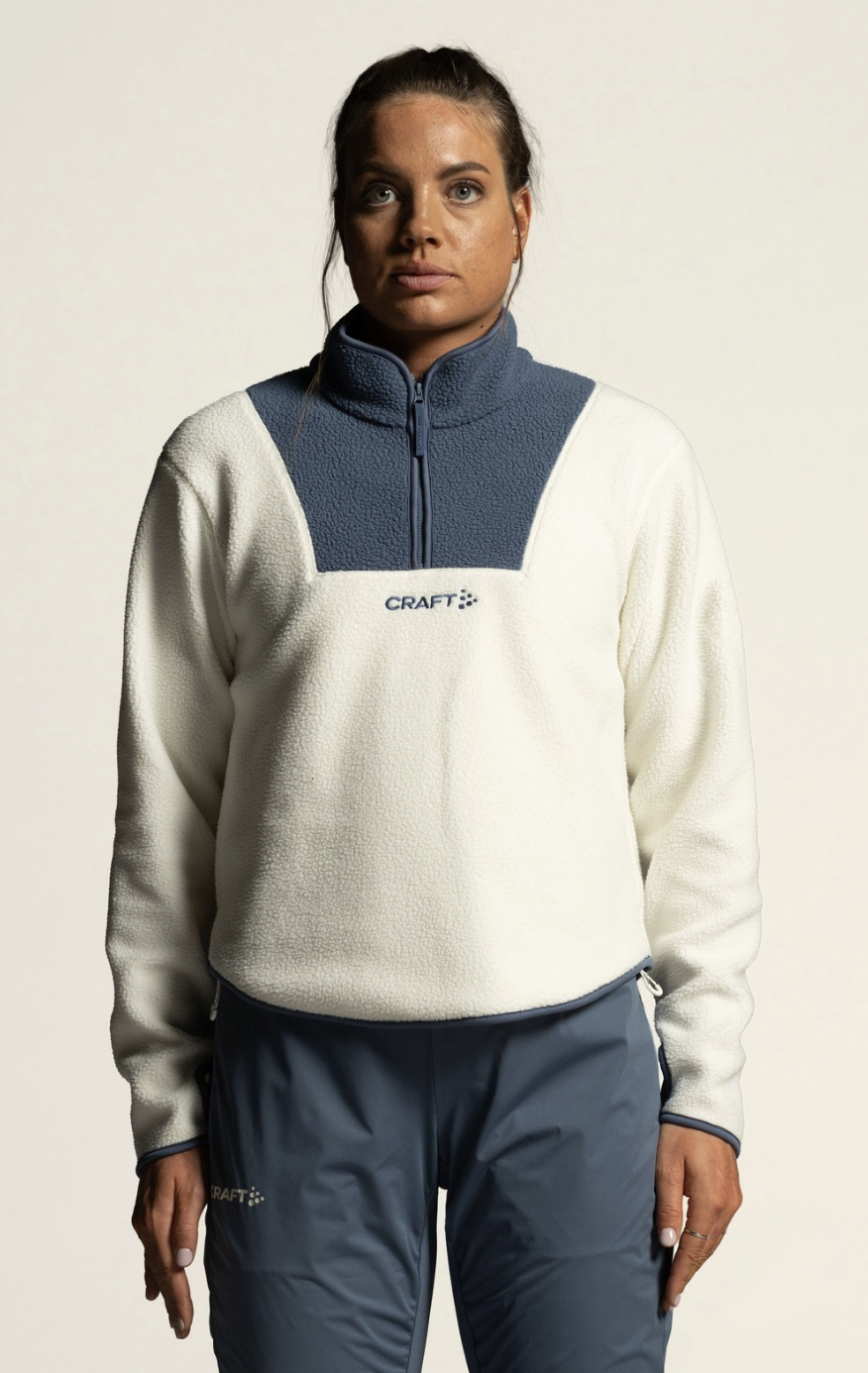トップス Flight Mode/Half Zip Fleece Pullover Craft OL Norway Pile Half-Zip Sweater — UFO No More
